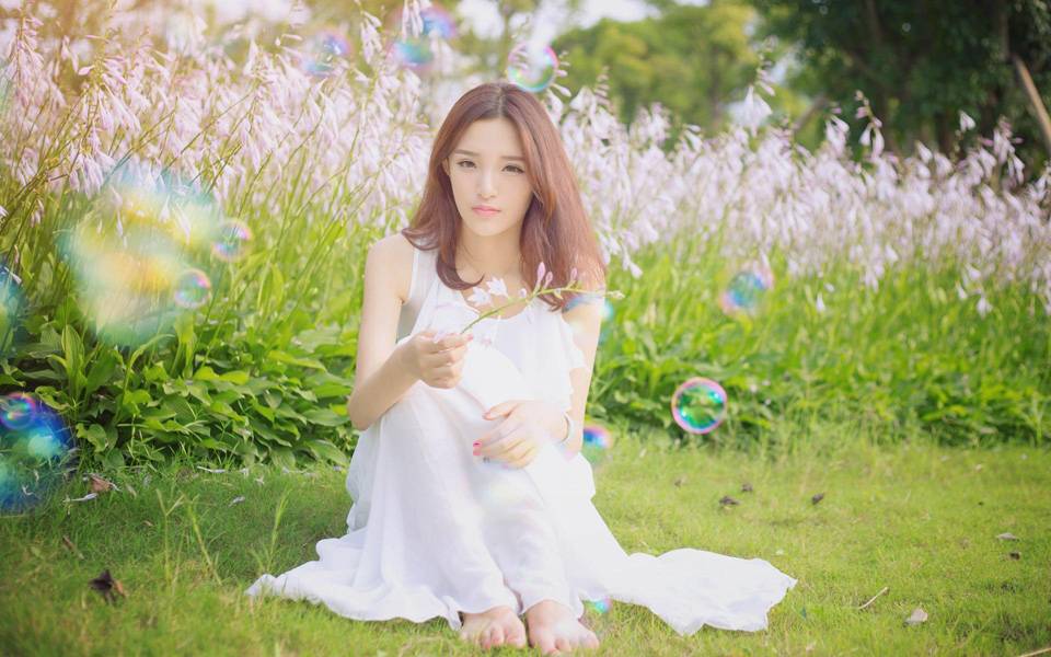 夏日清凉美女-2