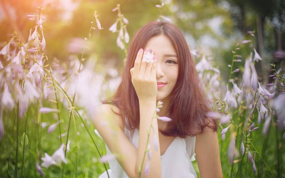 夏日清凉美女-10