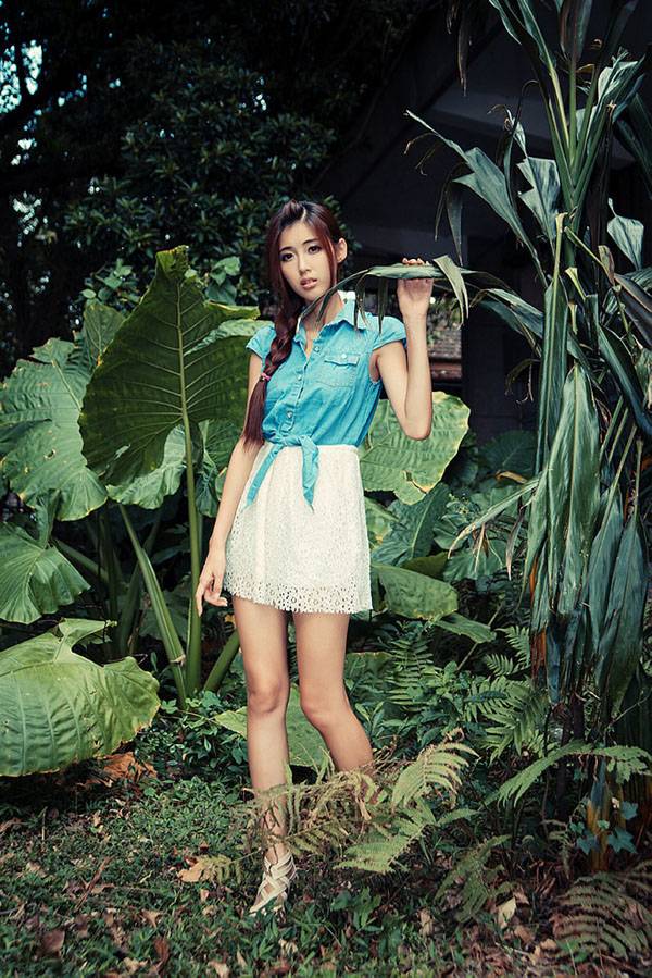 甜美MM唯美清纯写真-5