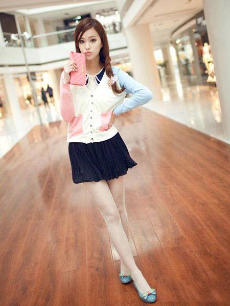 网络红人妙搭柔美惹人爱-9