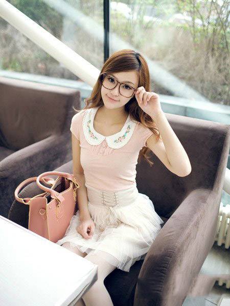 超级美女奈奈初夏清凉超萌搭配-3