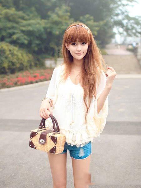 超级美女奈奈初夏清凉超萌搭配-6