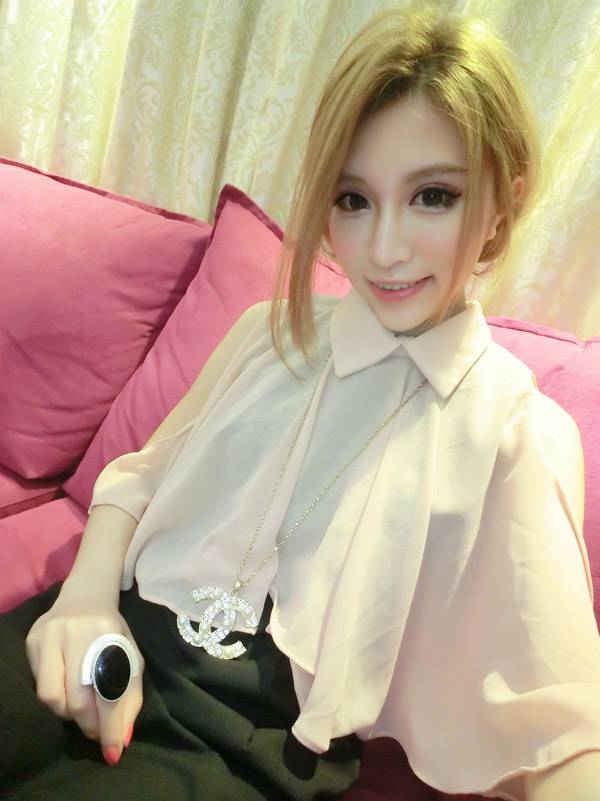 可爱美女迷人超性感自拍照-6