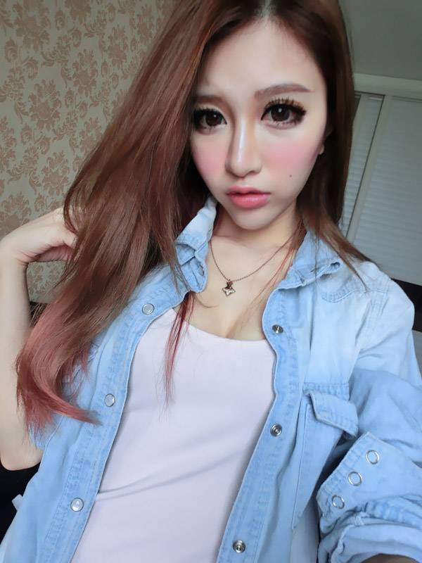 可爱美女迷人超性感自拍照-7