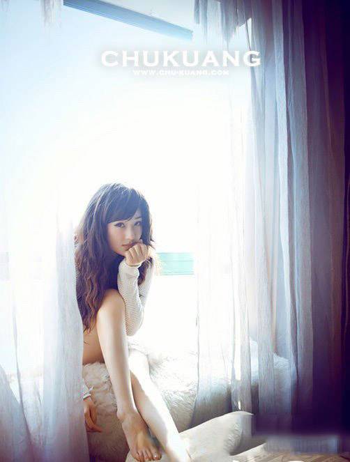 丝丝光线中美女淡淡的薄纱诱惑-5