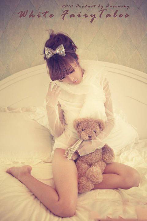 小公主朦胧白色童话-9