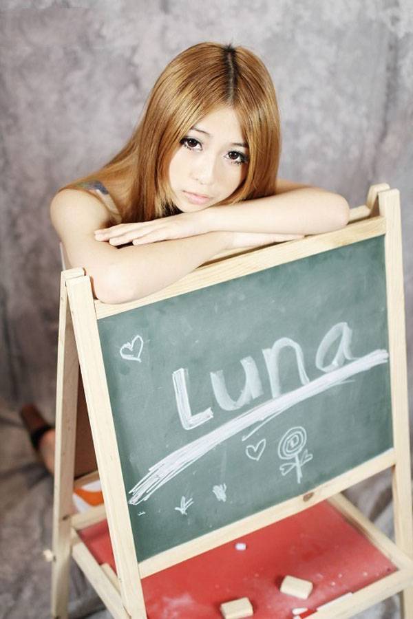 Luna金色可爱甜美迷人-9
