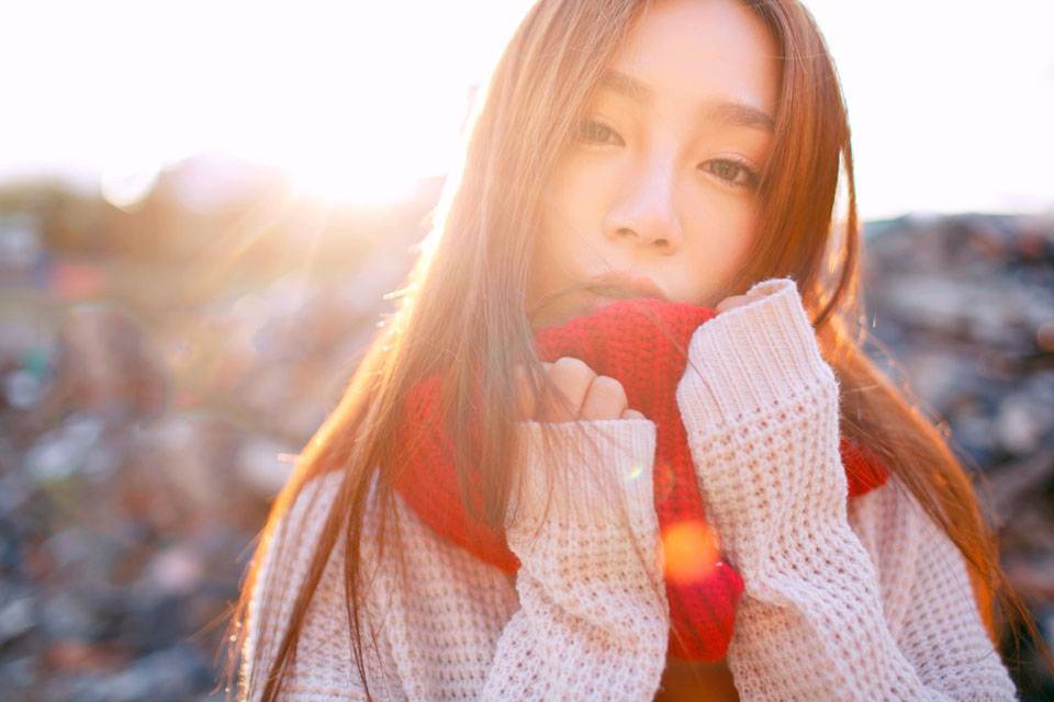 逆光下的甜美诱惑-7