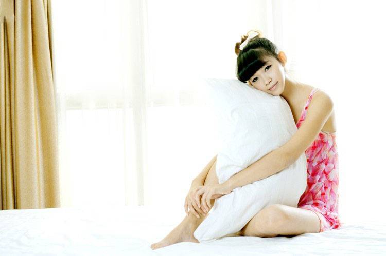 粉红诱人的甜美小可爱