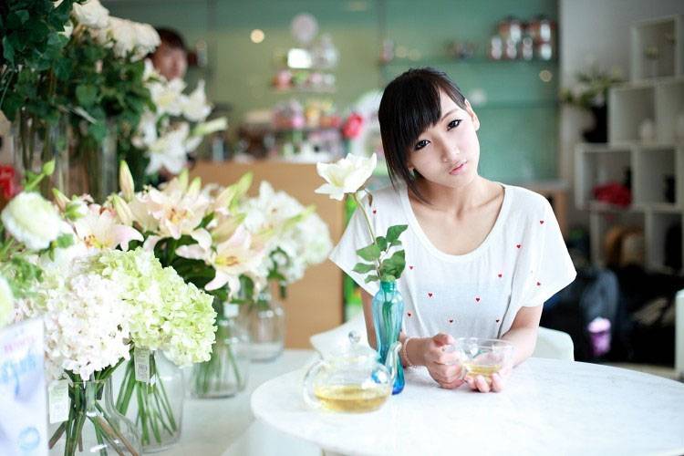 悠闲快乐的唯美少女-2