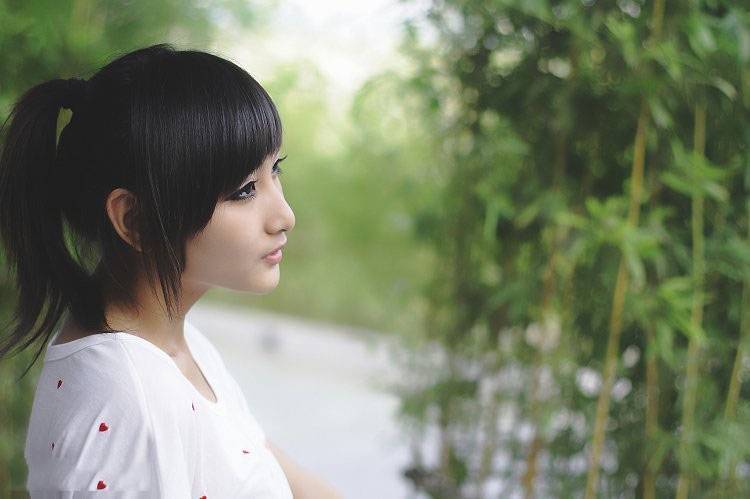 悠闲快乐的唯美少女-9