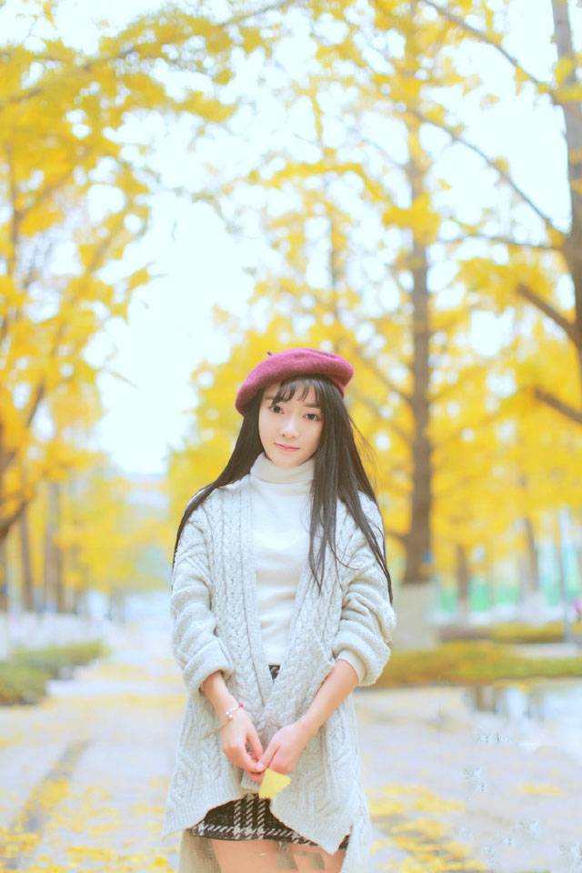 萌女孩笑靥明媚小清新写真-5