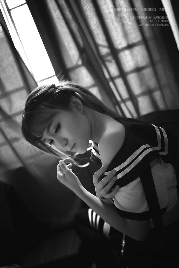 学生妹房里的小忧郁-5