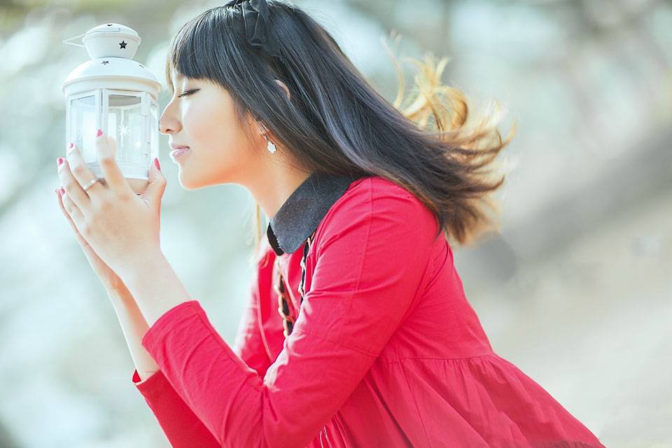 靓丽少女红色的梦想-7