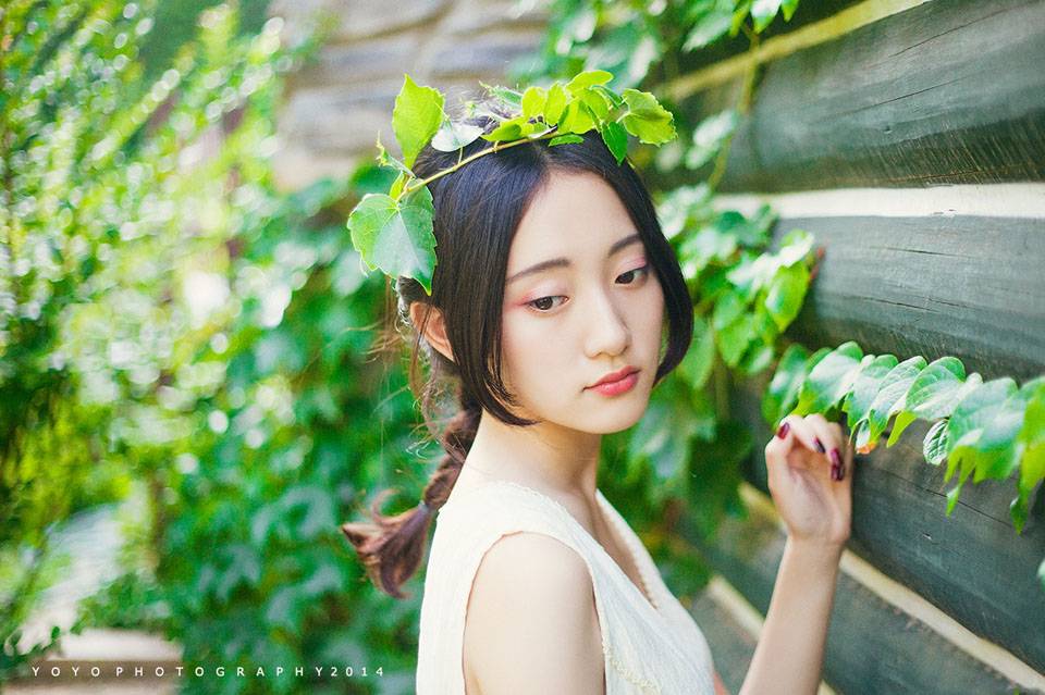 仲夏的清凉可爱少女-5