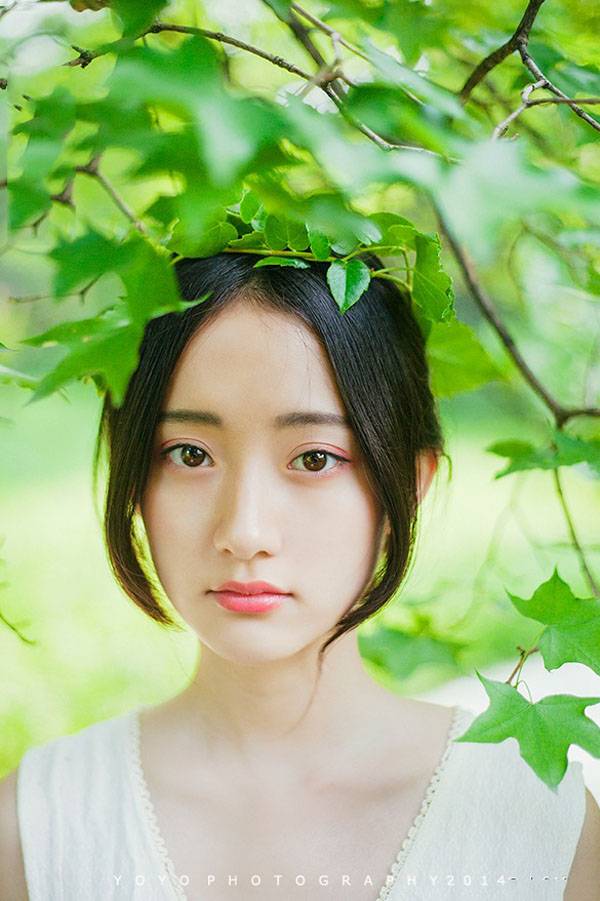 仲夏的清凉可爱少女-6