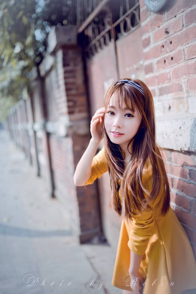 清纯美女暮秋唯美写真