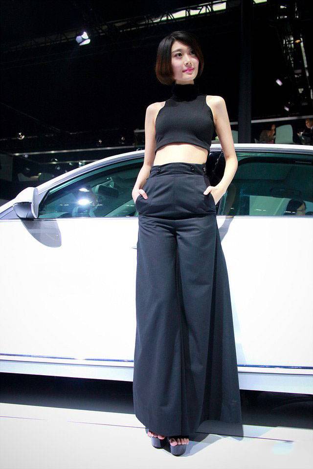 杭州车展绝佳气质车模大图