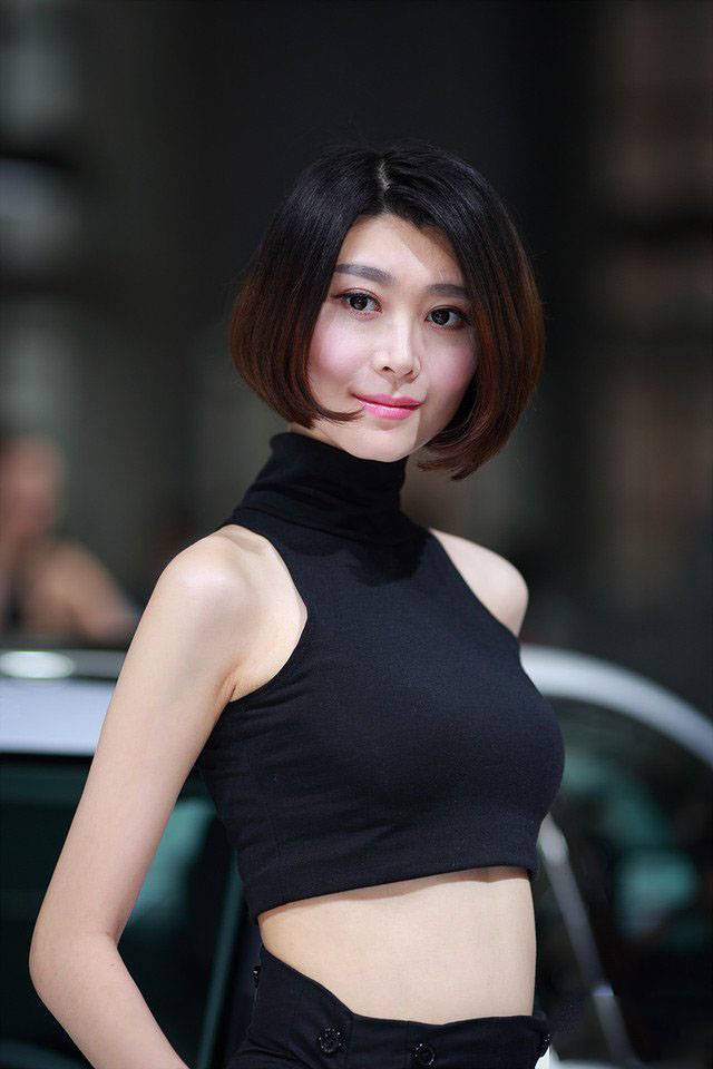 杭州车展绝佳气质车模大图-3