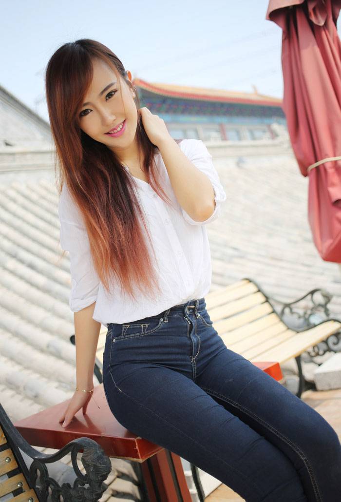 优星馆赵婉妮白衬衫甜美性感写真-3