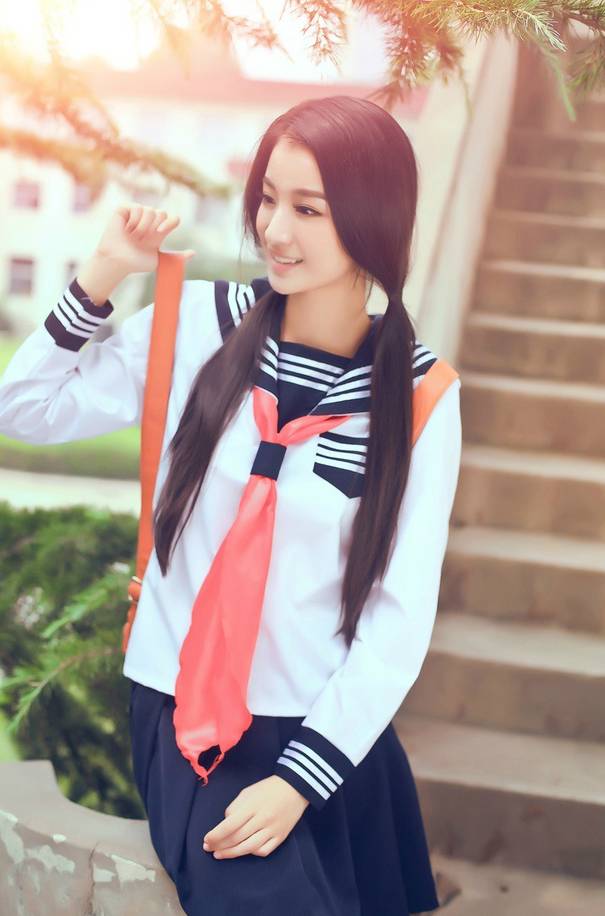 清纯学生妹校园唯美写真-2