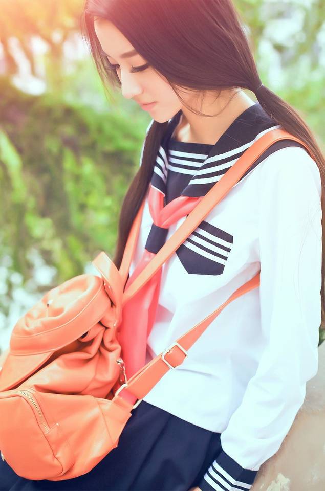 清纯学生妹校园唯美写真-7