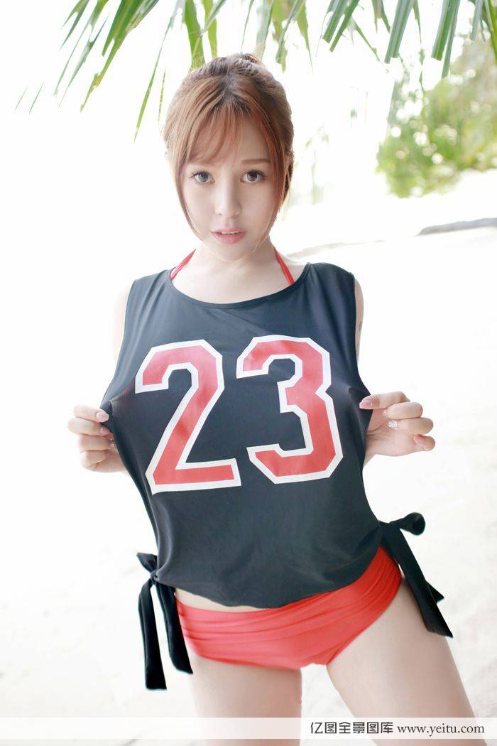 美女平面模特Evelyn艾莉美胸半露写真-30