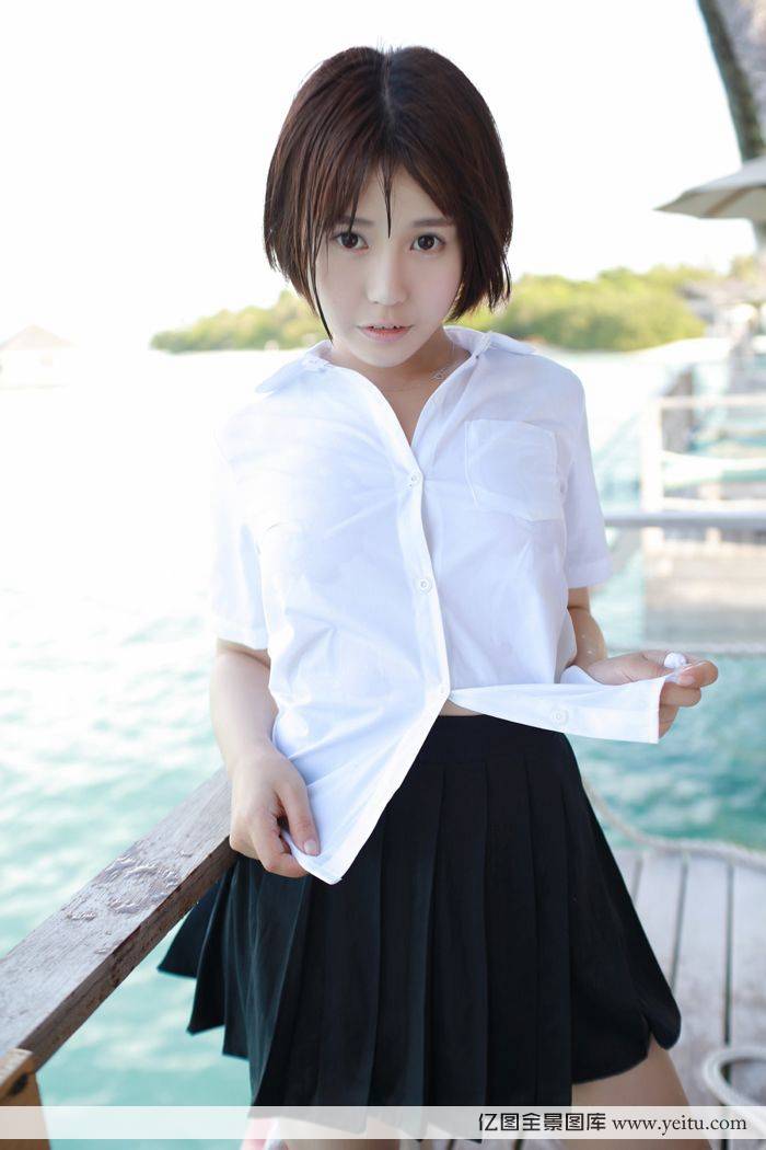 百变女王艾莉Evelyn透明情趣蕾丝内衣隐现-41