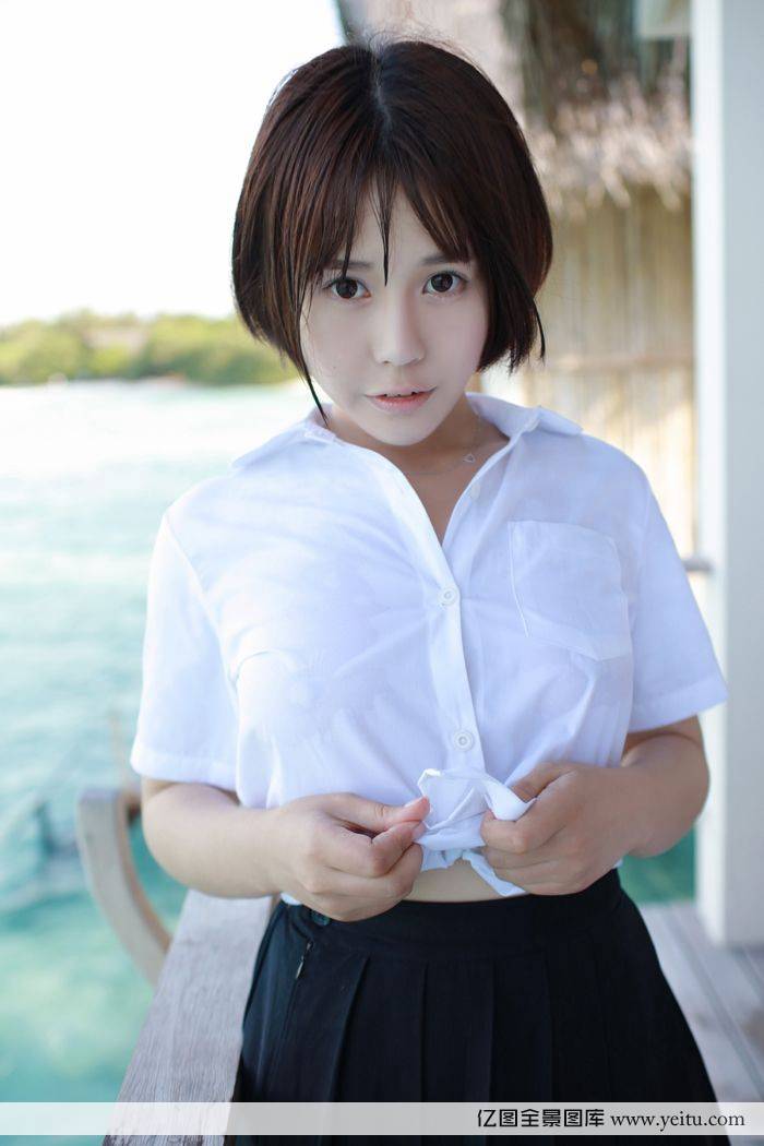 百变女王艾莉Evelyn透明情趣蕾丝内衣隐现-42