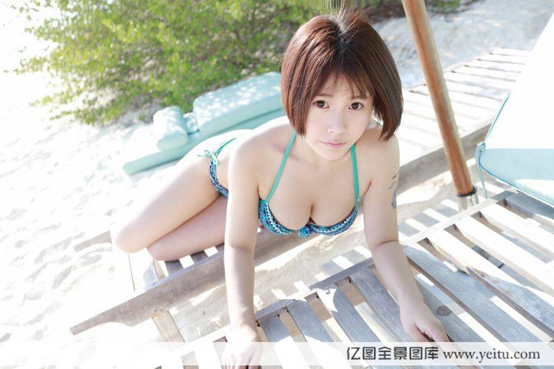 百变女王艾莉Evelyn透明情趣蕾丝内衣隐现-46