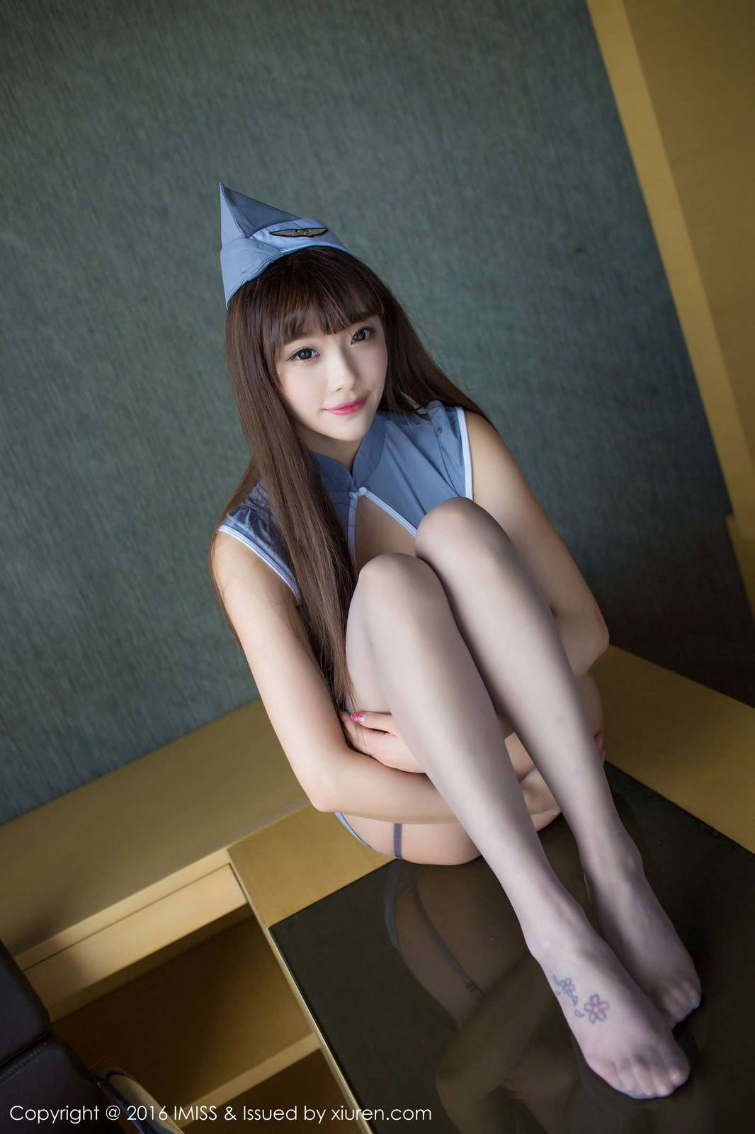 爱蜜社美女模特sugar小甜心CC厨娘制服诱惑-19