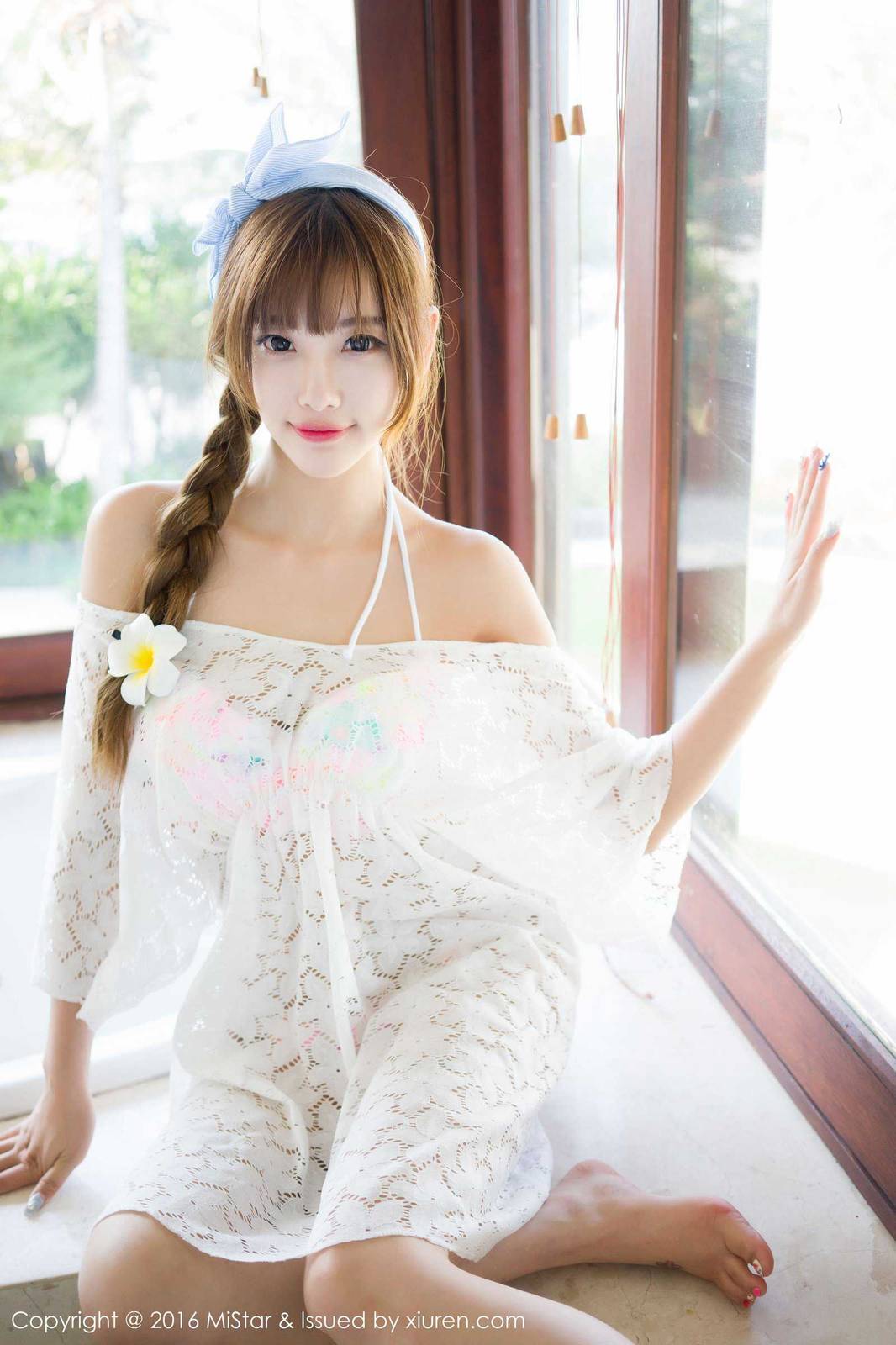 魅妍社美女模特小甜心CC巴厘岛旅拍首套写真