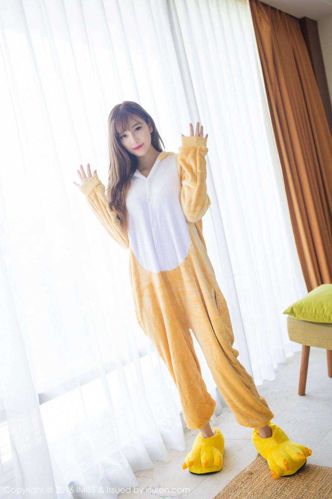 爱蜜社美女模特小甜心CC旗袍丝袜苏梅岛旅拍套图