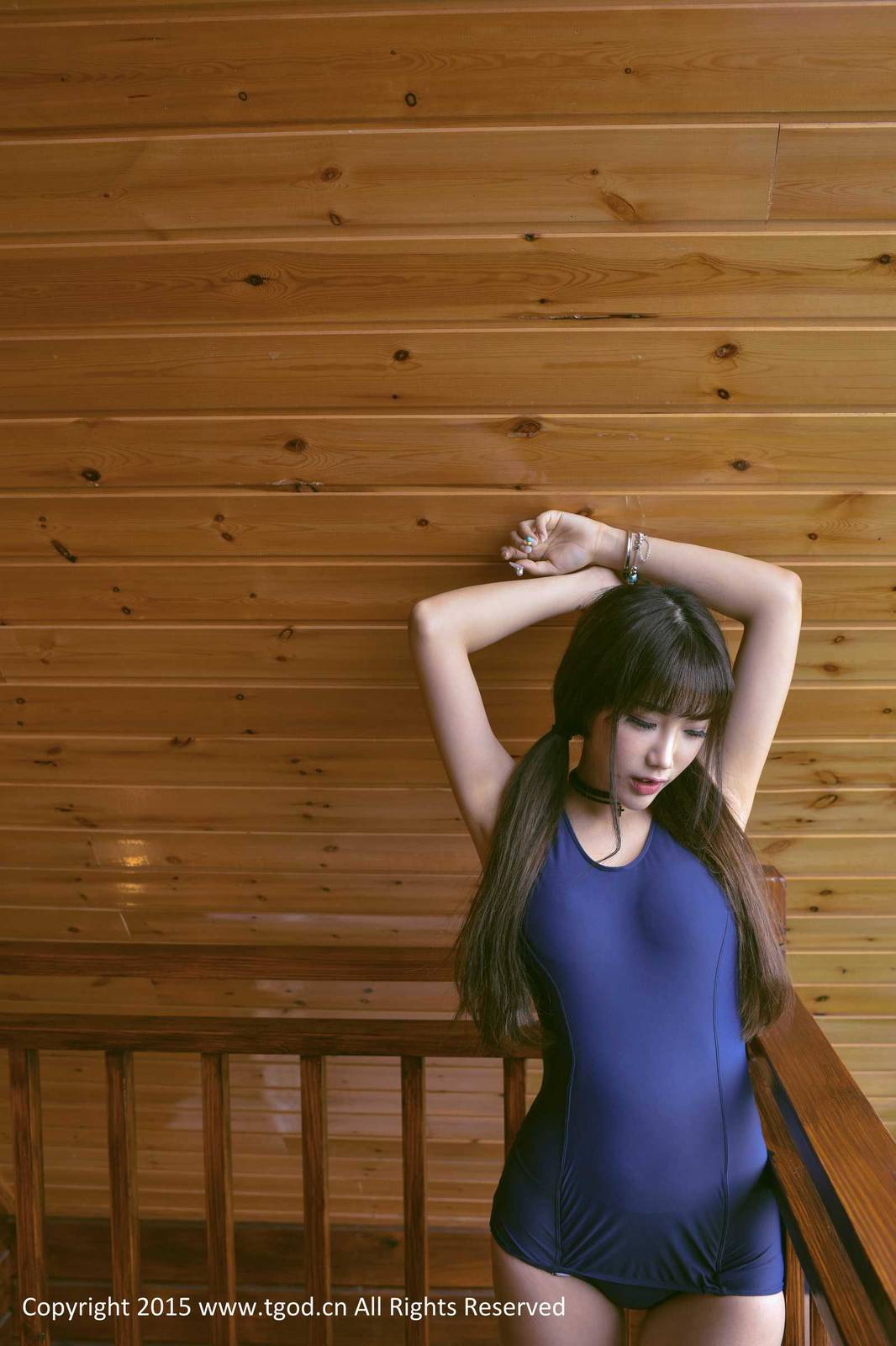 推女神美女模特朱若慕泳衣古灵精怪云曼旅拍-7