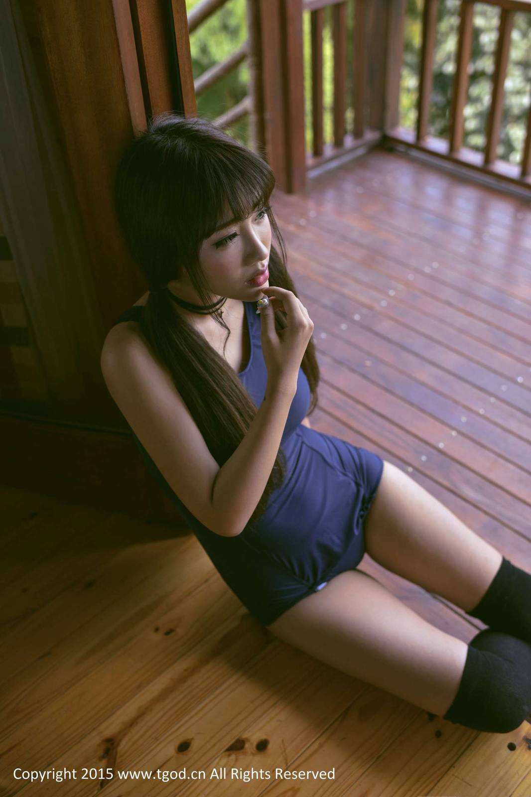 推女神美女模特朱若慕泳衣古灵精怪云曼旅拍-46