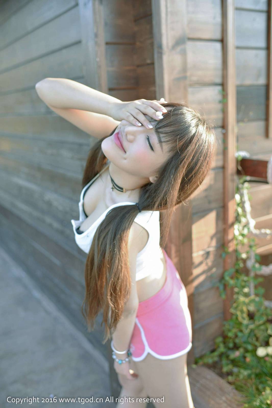 推女神美女模特朱若慕比基尼性感云曼旅拍-30