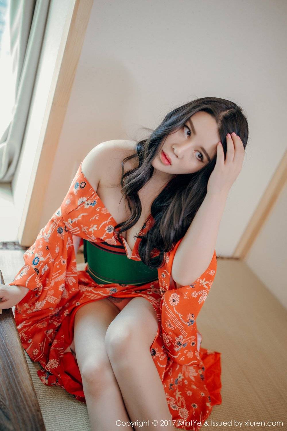 薄荷叶美女模特SukkiQ可儿美胸性感而妖媚-15