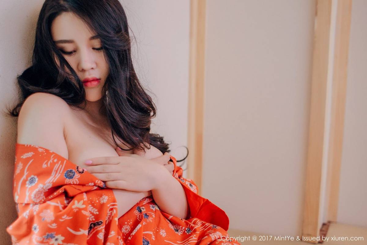 薄荷叶美女模特SukkiQ可儿美胸性感而妖媚-47