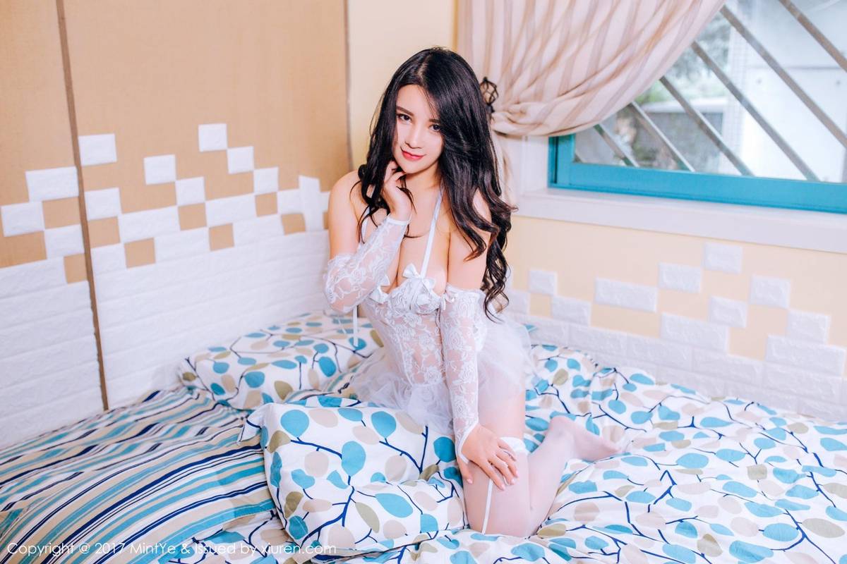 薄荷叶美女模特SukkiQ可儿美胸性感而妖媚-48