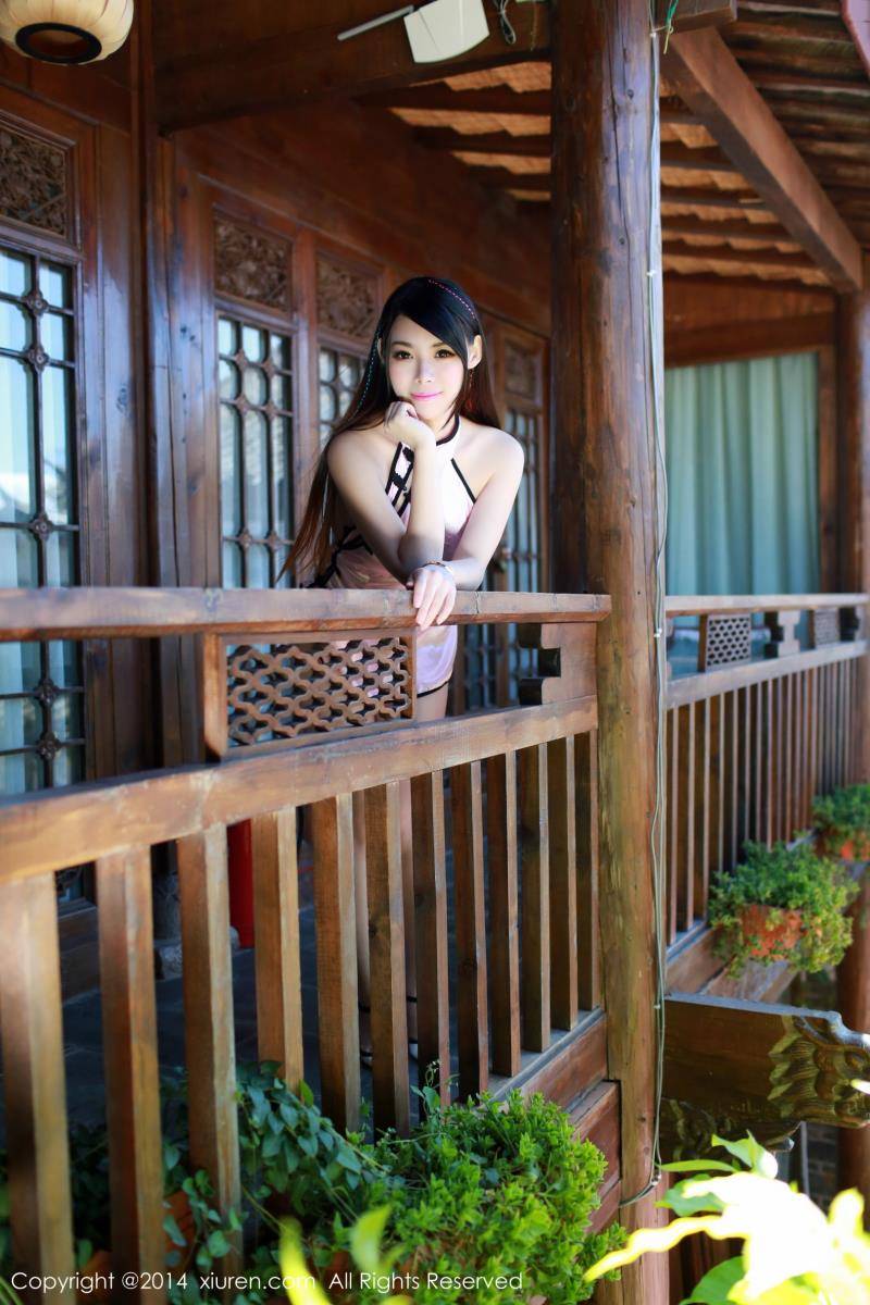 秀人网美女模特MARA酱内衣诱惑丽江旅拍-20