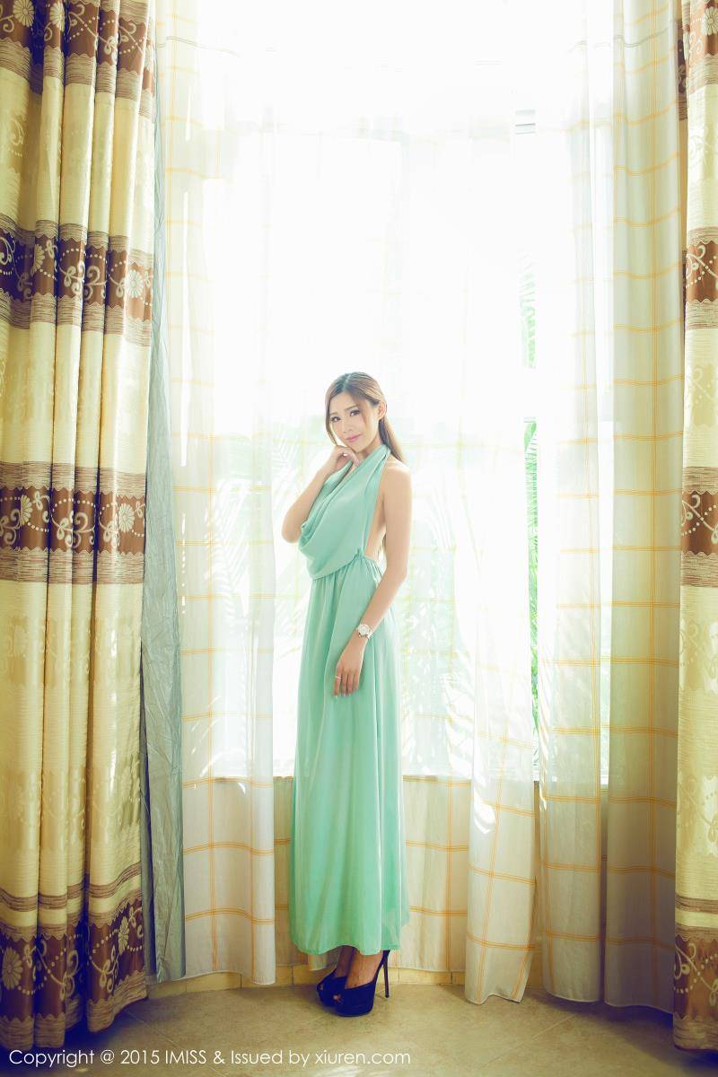 爱蜜社模特Nono颖儿温泉泳池比基尼诱惑写真-3