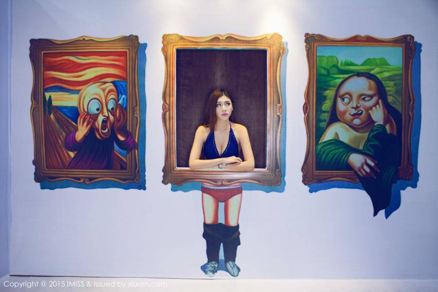 爱蜜社模特Nono颖儿温泉泳池比基尼诱惑写真-29