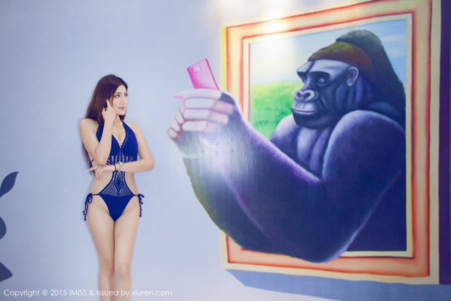 爱蜜社模特Nono颖儿温泉泳池比基尼诱惑写真-30