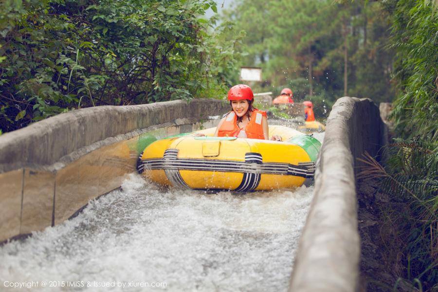 爱蜜社模特Nono颖儿温泉泳池比基尼诱惑写真-33