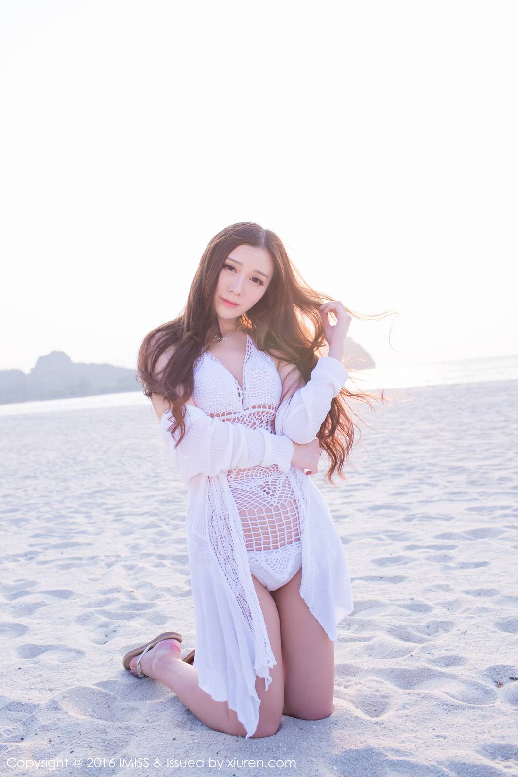 爱蜜社美女模特淼淼萌萌哒(王淼)比基尼兰卡威旅写真-6