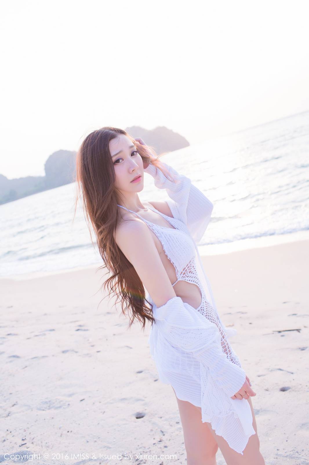 爱蜜社美女模特淼淼萌萌哒(王淼)比基尼兰卡威旅写真-7