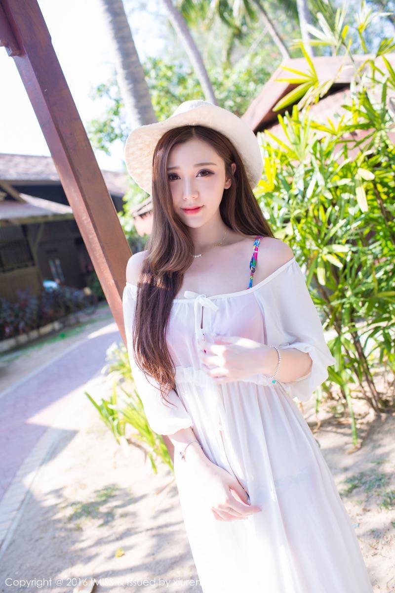 爱蜜社美女模特淼淼萌萌哒(王淼)气质美腿清秀写真-27