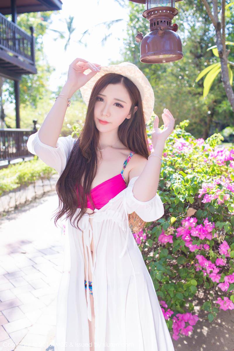 爱蜜社美女模特淼淼萌萌哒(王淼)气质美腿清秀写真-32