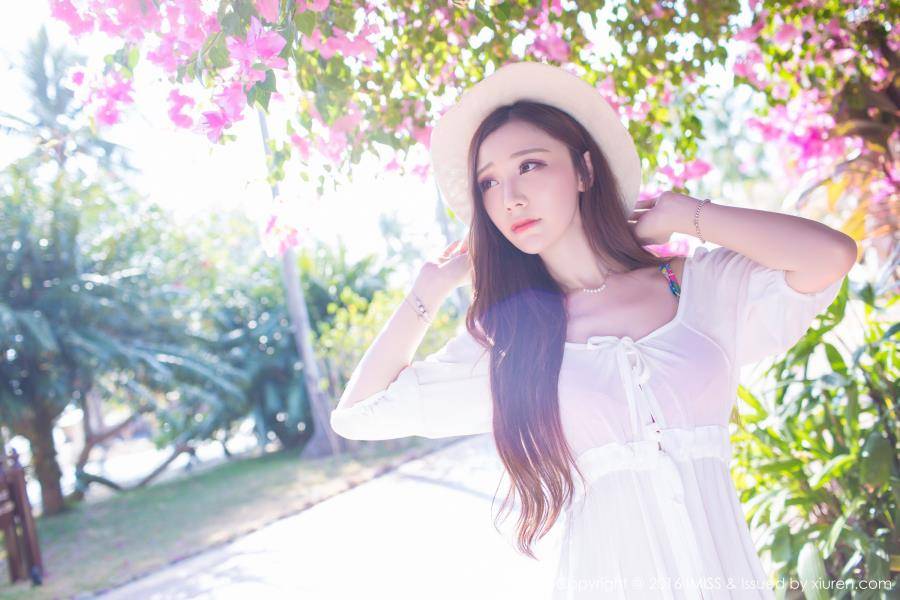 爱蜜社美女模特淼淼萌萌哒(王淼)气质美腿清秀写真-40