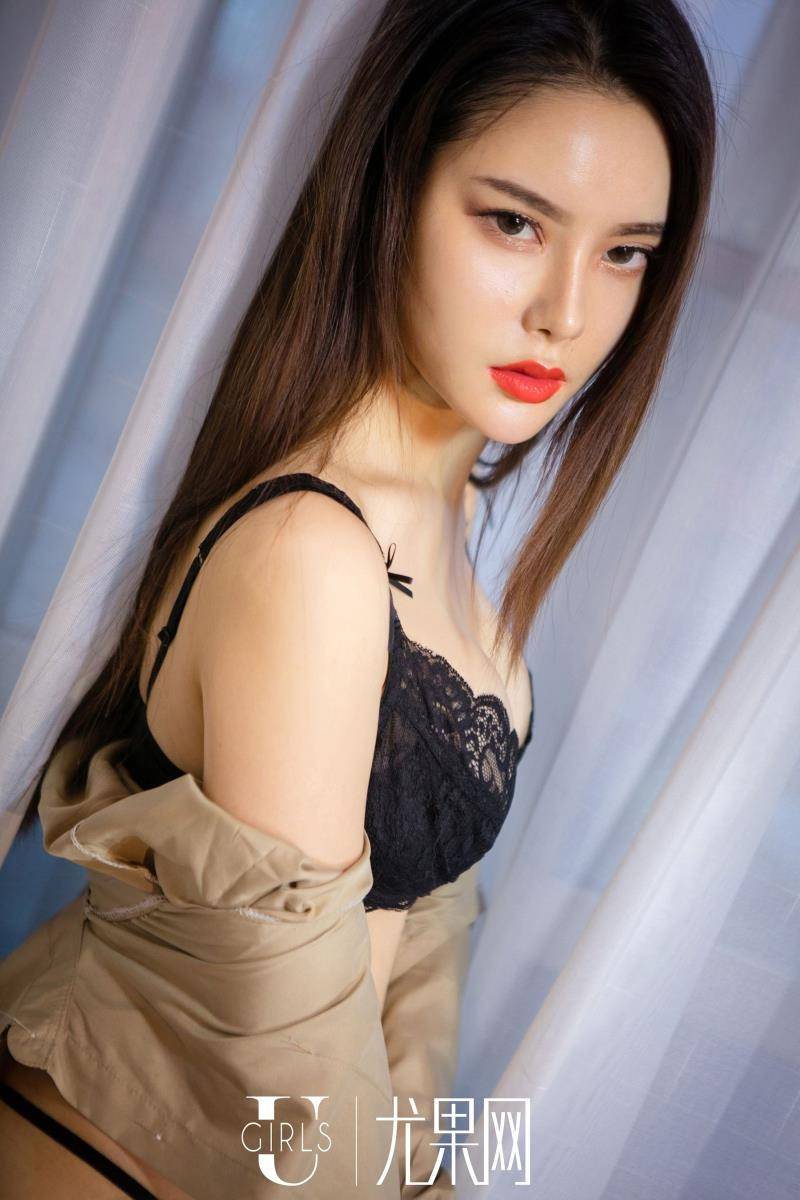 尤果网美女模特谭睿琪冷艳尤物妩媚性感写真-36